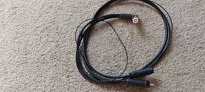 Tonearm Cable Van Damme Interconnect 1mtr Silver Plated OFC 90 DegreeDin-KLE RCA • £40