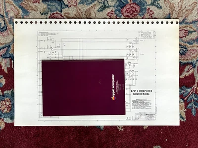 £1556.68 • Buy RARE Original Apple Lisa 1 Twiggy Schematics ENGINEERING RELEASE