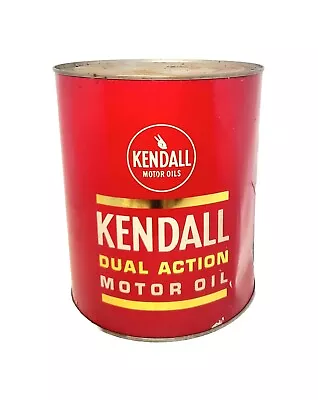 Vintage 1 Gallon Kendall Motor Oil Can • $50