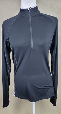 Icebreaker Base Layer Sz L Bodyfit 200 Womens Merino Wool Long Sleeve Shirt Top • $22