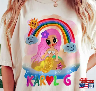 Retro Karol G Shirt Vintage 90S For Fan Unisex Shirt • $21.84