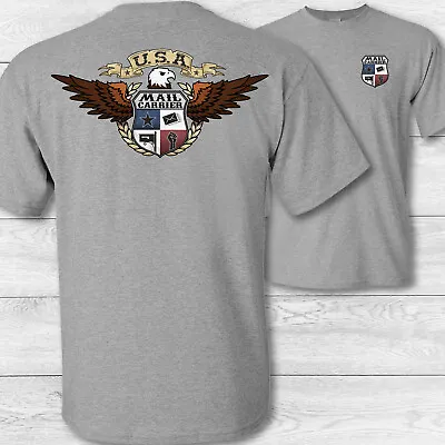 American Eagle Letter Mail Carrier T-Shirt - USA Patriotic Postal Worker T Shirt • $21.95