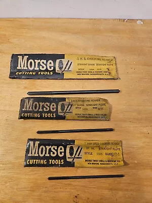 MORSE USA  Chucking Reamer 3 Straight. 1/4 3/16 9/64 • $20