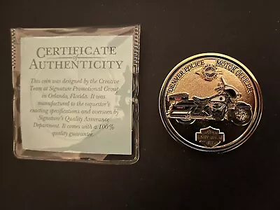 Denver Police Motor Officer Challenge Coin • $17