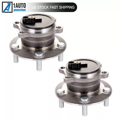 2 Pcs Wheel Hub Bearing Assembly Rear Fit For 2014-2016 Mazda 3 Sport 2.0L 2.5L • $86.39