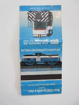 Alco Century 415 Matches Matchbook Railroad • $11.99