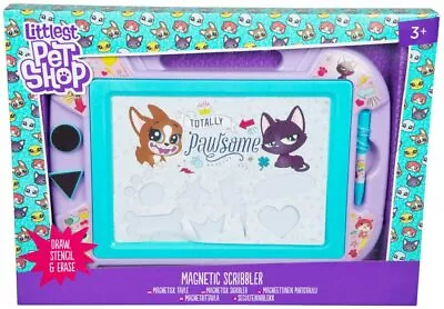 £11.99 • Buy Magnetic Scribbler Disney Littlest Pet Shop Writing Drawing Board Travel Cats
