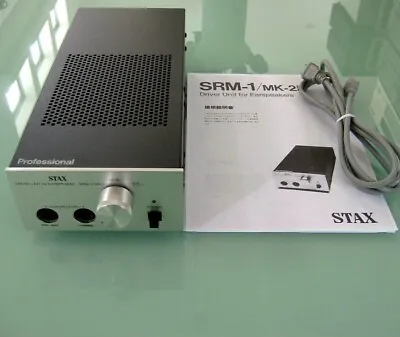 $430 • Buy Stax SRM-1 MK-2 Electrostatic Headphone Amplifier Excellent From JP 100V