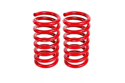 BMR SP088R For 15-17 S550 Mustang Rear Drag Version Lowering Springs - Red • $179.95