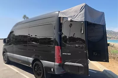 Magnetic Sprinter Van Awning High-Roof Rear Door Shade RV Camping VANBUILD 360 • $320