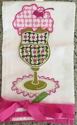 Vera Bradley Olivia Pink Tea Towel New With Tag • $19.50