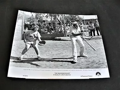 Starring Tatum O'Neal In 1976 - The Bad News Bears - 8  X 10” Still Photo.      • $11.94