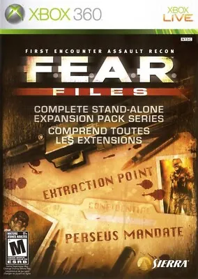 F.E.A.R. Files - Xbox 360 Game Only • $30.38