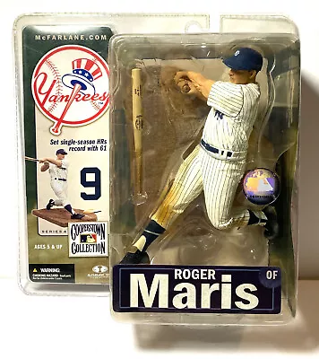 Roger Maris – McFarlane Cooperstown Collection Series 4 – Yankees - Sealed • $25.50