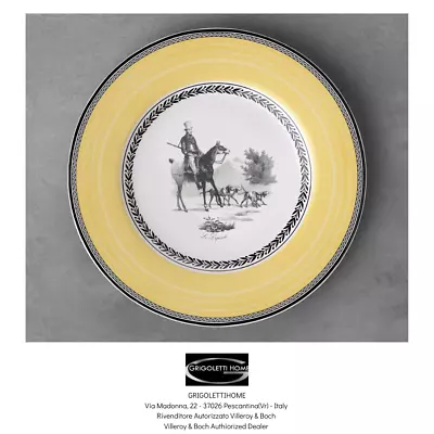 Villeroy & Boch - AUDUN CHASSE - Dinner Plate ø CMS 27 - Dealer • $50.20