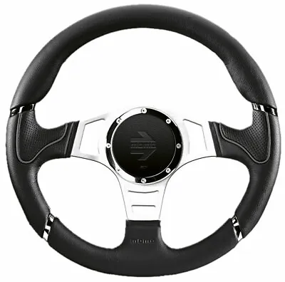 Momo Millenium Sport Steering Wheel Black 350mm Tuning Race 11106545182 ORIGINAL • $319