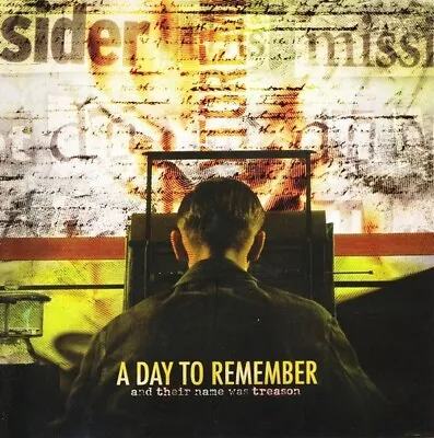 A Day To Remember – And Their Name Was Treason (CD 2005) • $25.73