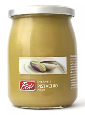 £11.75 • Buy Pisti Sicilian Pistachio Cream Spread  - Bread Baking Spreadable Paste Jar 600g