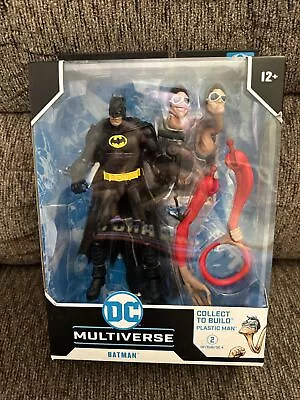 McFarlane Toys Dc Multiverse Batman JLA 7  Action Figure Plastic Man BAF 2024 • $45.99