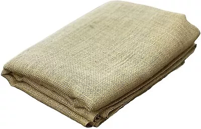 AK TRADING CO. 40  Wide X 10 Yards (30 Feet) - Multipurpose Natural Burlap Fa... • $46.20