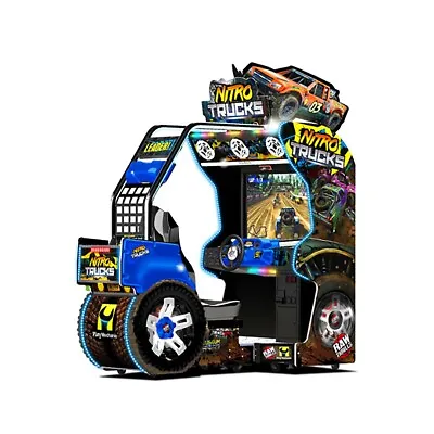 Raw Thrills Nitro Trucks Offroad Racing Arcade Game • $13499