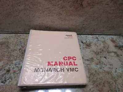 Monarch Cnc Machine Vmc Cpc Manual Bendix Probe Manual Cpc-5 Cnc Edm • $58.40