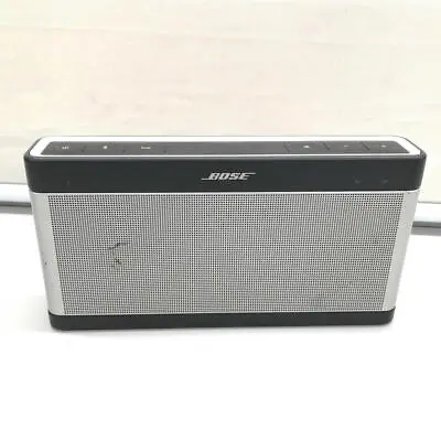 Bose SoundLink Bluetooth III Portable Speakers (Wired & Wireless Black Silver) • $385.25