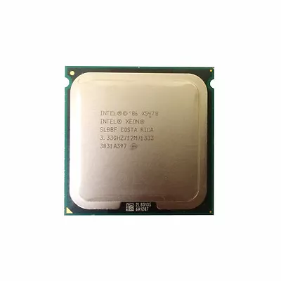 Intel Xeon X5470 Quad-Core 3.3 GHz 12M 1333MHz Processor Socket J LGA 771 CPU • £54