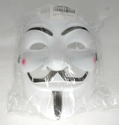$6.99 • Buy V For Vendetta Guy Fawkes Costume Mask New
