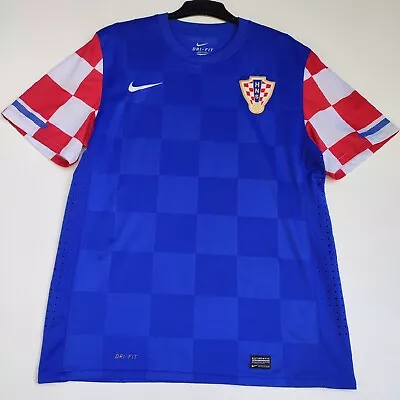 Croatia 2010 - 2012 Nike Away Player Issue Football Shirt | Men's XL • $63.15