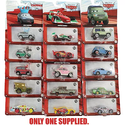 Disney Pixar Cars Movie Film Die-Cast Toy Metal Vehicle Single Various Mattel • $16.77