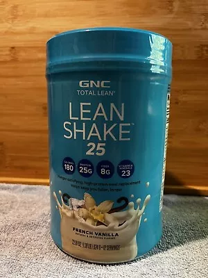 22oz GNC Total Lean Shake 25g French Vanilla Meal Replacement Powder EXP's 2024 • $27.99
