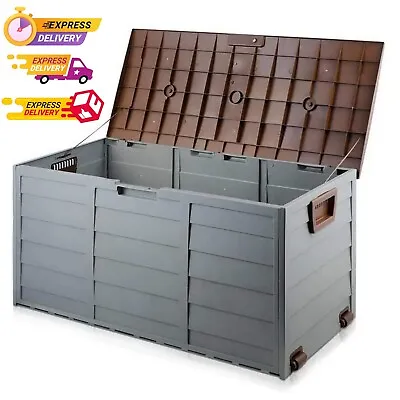£56.99 • Buy Keter Xl Large Storage Shed Garden Outside Box Bin Tool Store Lockable New
