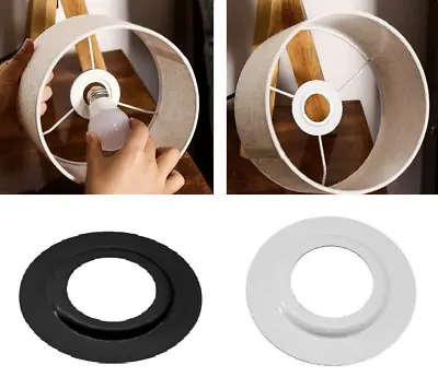 £1.59 • Buy New Lamp Shade Reducer Ring Washer Metal Plate Adapter Converter Light Fittings