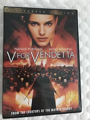 V For Vendetta DVD James McTeigue Hugo Weaving Natalie Portman Alan Moore • $5