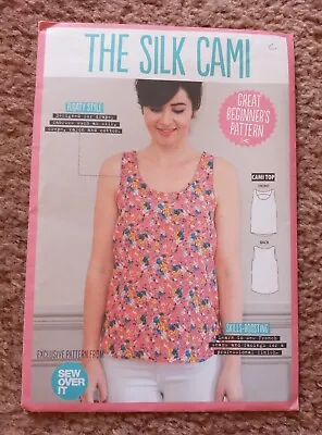 Sew Over It Sewing Pattern - The Silk Cami In UK Sizes 8 To 20 • £5.50