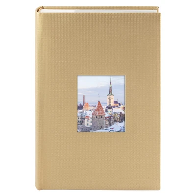 $25.49 • Buy Wedding Family Baby Holiday Photo Album For 300 4x6 Pictures Gold Embossed Cover