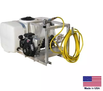 SPRAYER Commercial - Skid Mounted - 6 GPM - 5 Hp - 290 PSI - 50 Gallon Tank • $3527.12