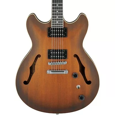 Ibanez Artcore Series AS53 Semi-Hollow Electric Guitar Flat Tobacco • $349.99