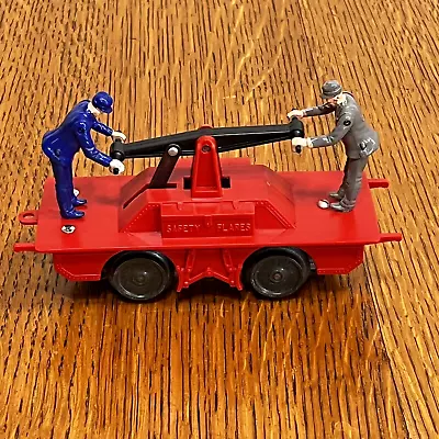 Marx Vintage O Operating Hand Car Rare Red Variation Tool Box Safety Flares #T11 • $89.99