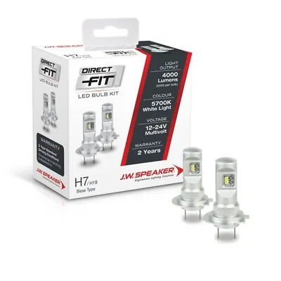 JW Speaker H7 LED Globes H7 LED Headlight Kit H7 LED Headlight Globes • $129.95