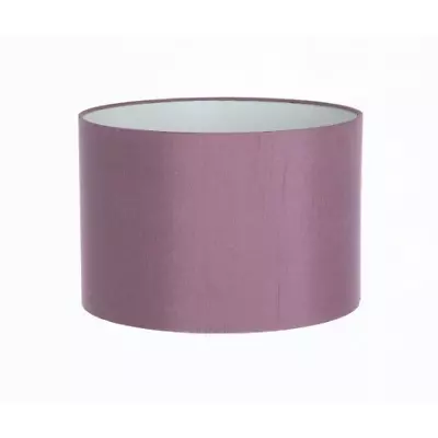 Hand Made Mauve Purple Satin Backed Duppion Lampshade • £24