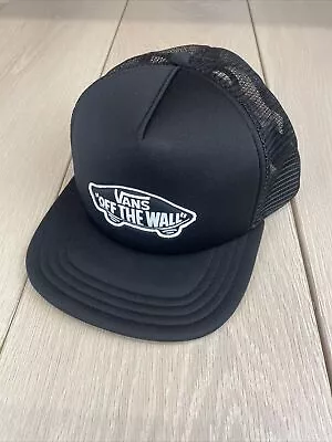 Vans SNAPBACK Board Trucker Cap/Hat In Black One Size • £23.99