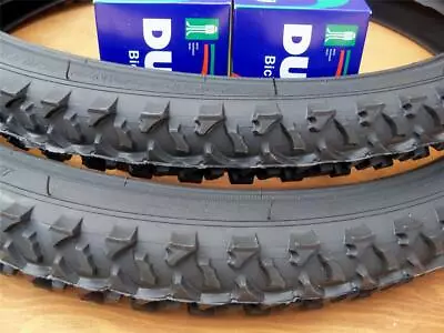 New 24x1.95 Mountain Bicycle Tires And Tubes (2) Tires & (2) Tubes 24  • $35.99