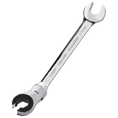 1PC 21mm Open Flex-Head Ratcheting Wrench Metric Ratcheting Spanner With 72 T... • $47.50