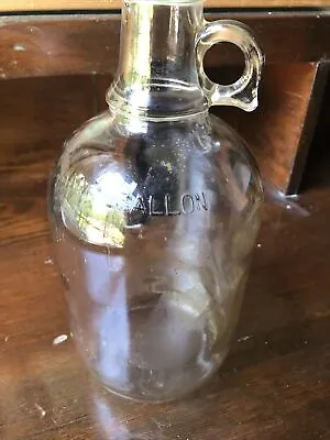 Vintagehalf Bottle Glass Jug Bottle • $5