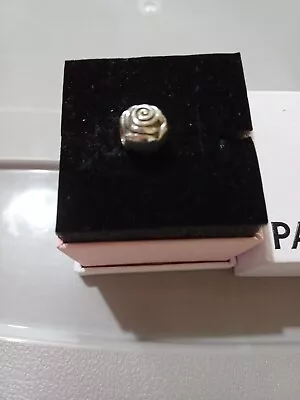 Genuine Pandora Rose Bud Flower Charm  • £8