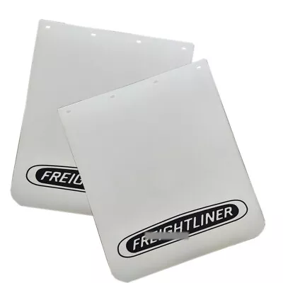 $58.99 • Buy For Semi Truck Trailer Mud Flaps 24 X 30  Heavy Duty Truck 1 Pair Rubber White