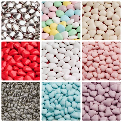 £28.60 • Buy Mini Heart Chocolate Dragees Wedding/party/cake Decoration Favours/ Christening