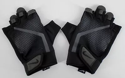 Nike Extreme Fitness Gloves Men's Gym Training Black/Anthracite • $18.95